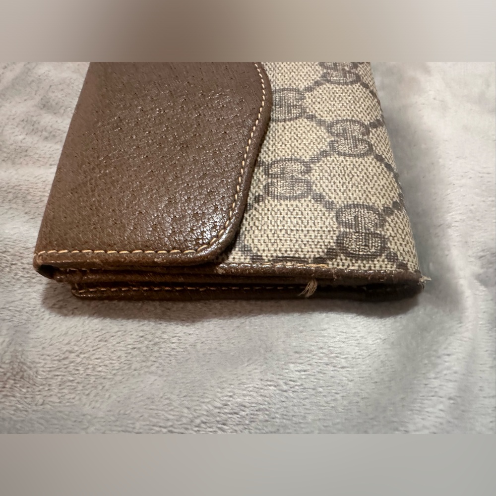 Gucci - Wallet - Vintage GG Logo Supreme Monogram Limited Edition Sherry Line - Picture 15 of 16